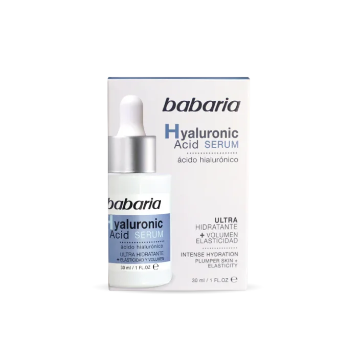 ⁦سيروم Babaria Hyaluronic Acid – ترطيب مكثف ومرونة للبشرة – 30 مل⁩ - الصورة ⁦1⁩