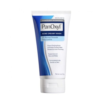 غسول بان أوكسيل PanOxyl Acne Creamy Wash 4% – لعلاج حب الشباب – 170 غرام
