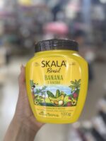 كريم Skala Brasil Banana e Bacuri – 2 في 1 لإصلاح الشعر ولمعانه – 1000 غرام
