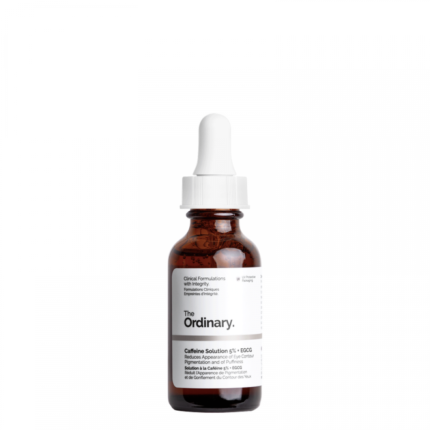 The Ordinary Caffeine Solution 5% + EGCG – سيروم الكافيين لتقليل الانتفاخ والهالات السوداء