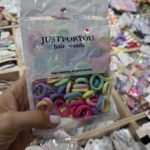 طقم ربطات شعر مطاطية ملونة – JUST FOR YOU