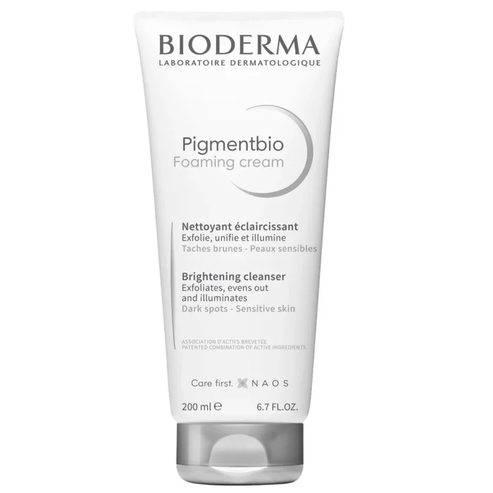 ⁦Bioderma Pigmentbio Foaming Cream – غسول تفتيح وتقشير للبشرة الحساسة⁩ - الصورة ⁦1⁩