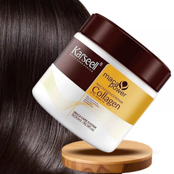 ⁦ماسك كارسيل بالكولاجين لإصلاح الشعر الجاف والتالف – Karseell Maca Essence Repair Collagen Hair Mask 500m⁩ - الصورة ⁦3⁩