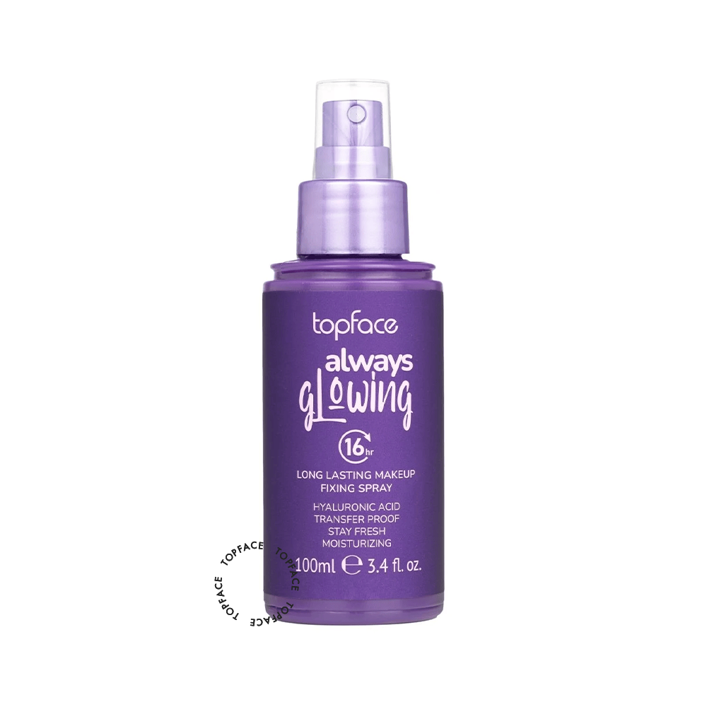 topf.-always-glowing-16hr-long-l-b833.png Always Glowing Fixing Spray - Topface - الصورة 1